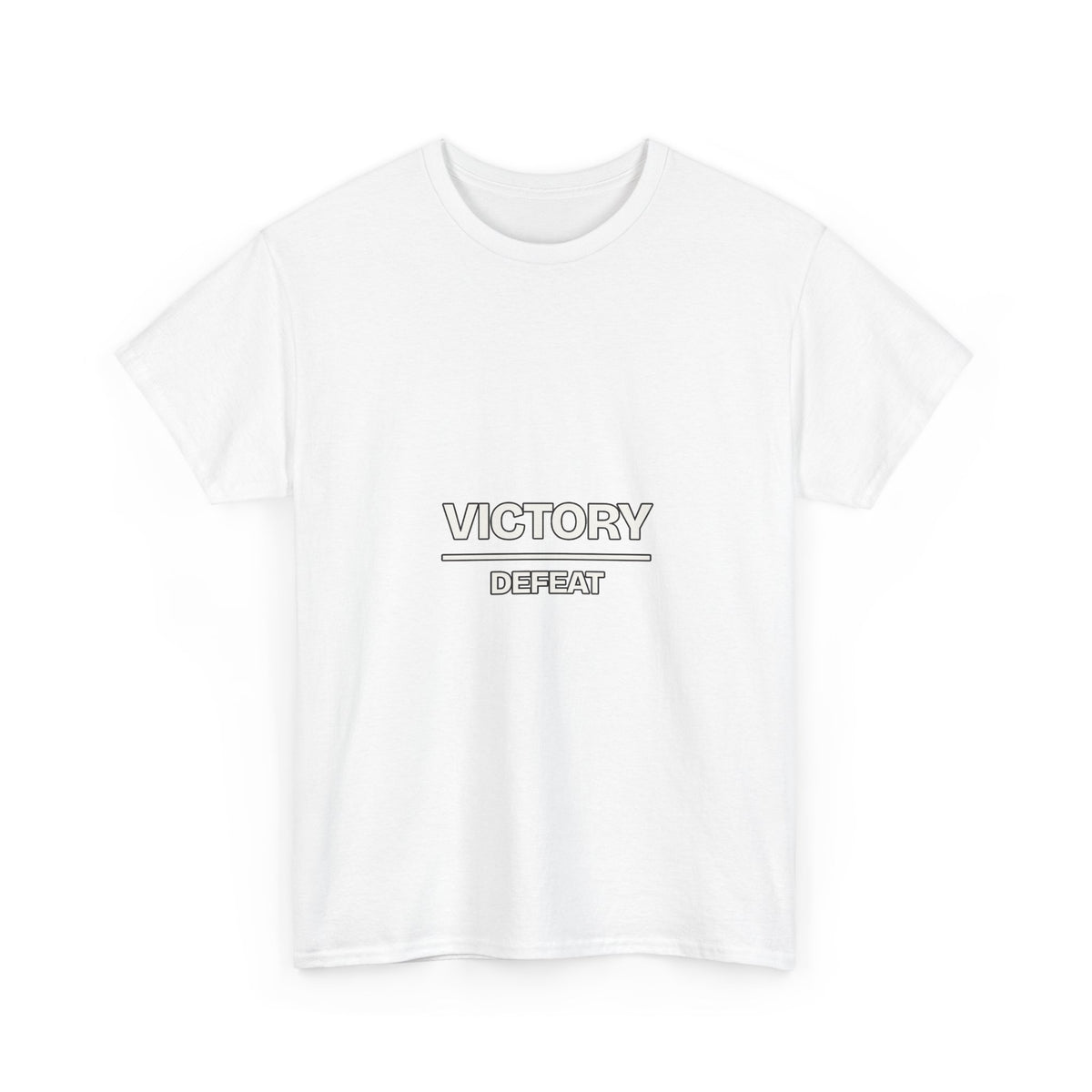 Victory Over Defeat — Motivation T-Shirt