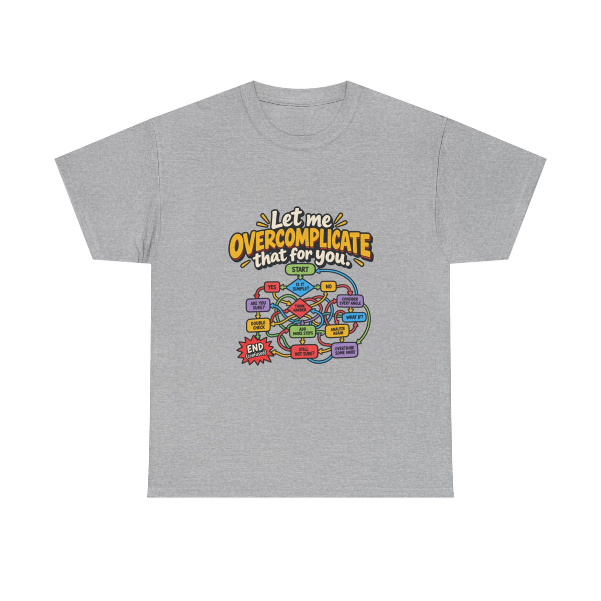 Let Me Overcomplicate That for You — Humor T-Shirt
