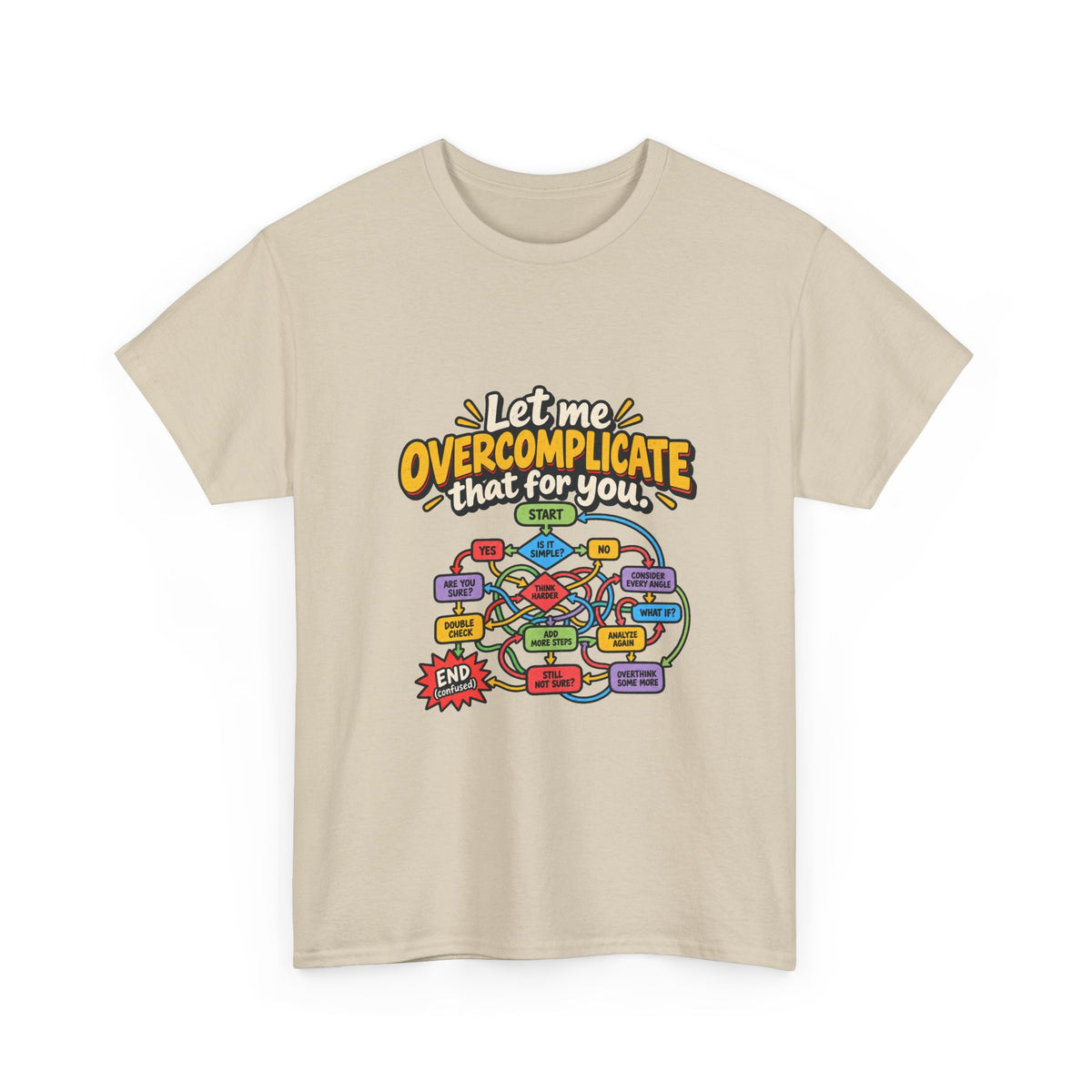 Let Me Overcomplicate That for You — Humor T-Shirt