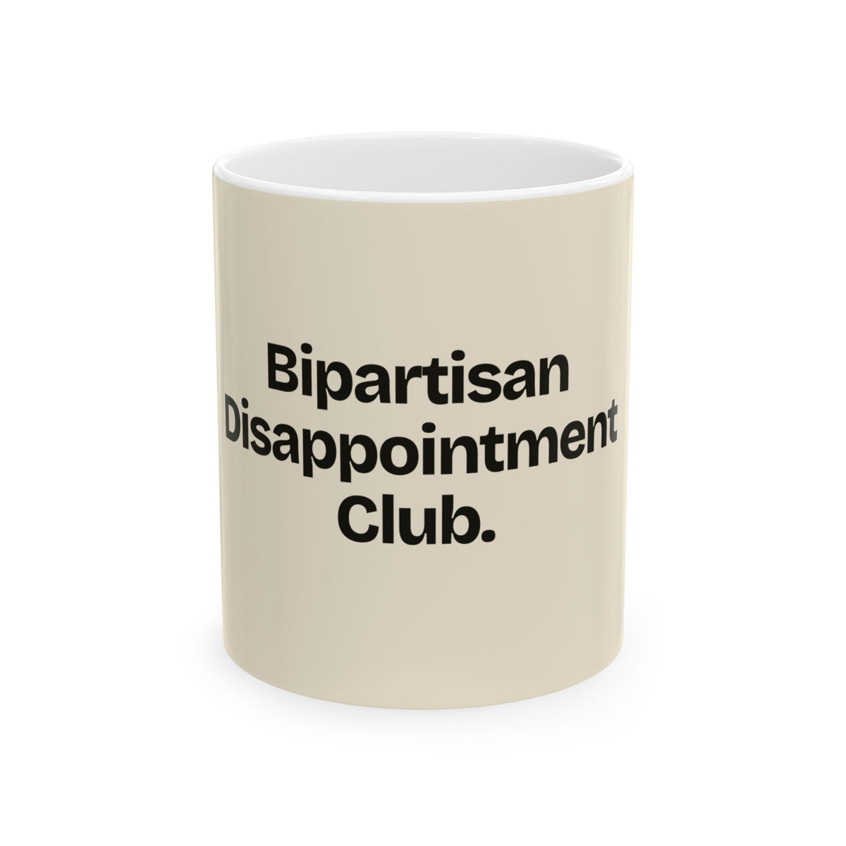 Bipartisan Disappointment Club — Politics Coffee Mug