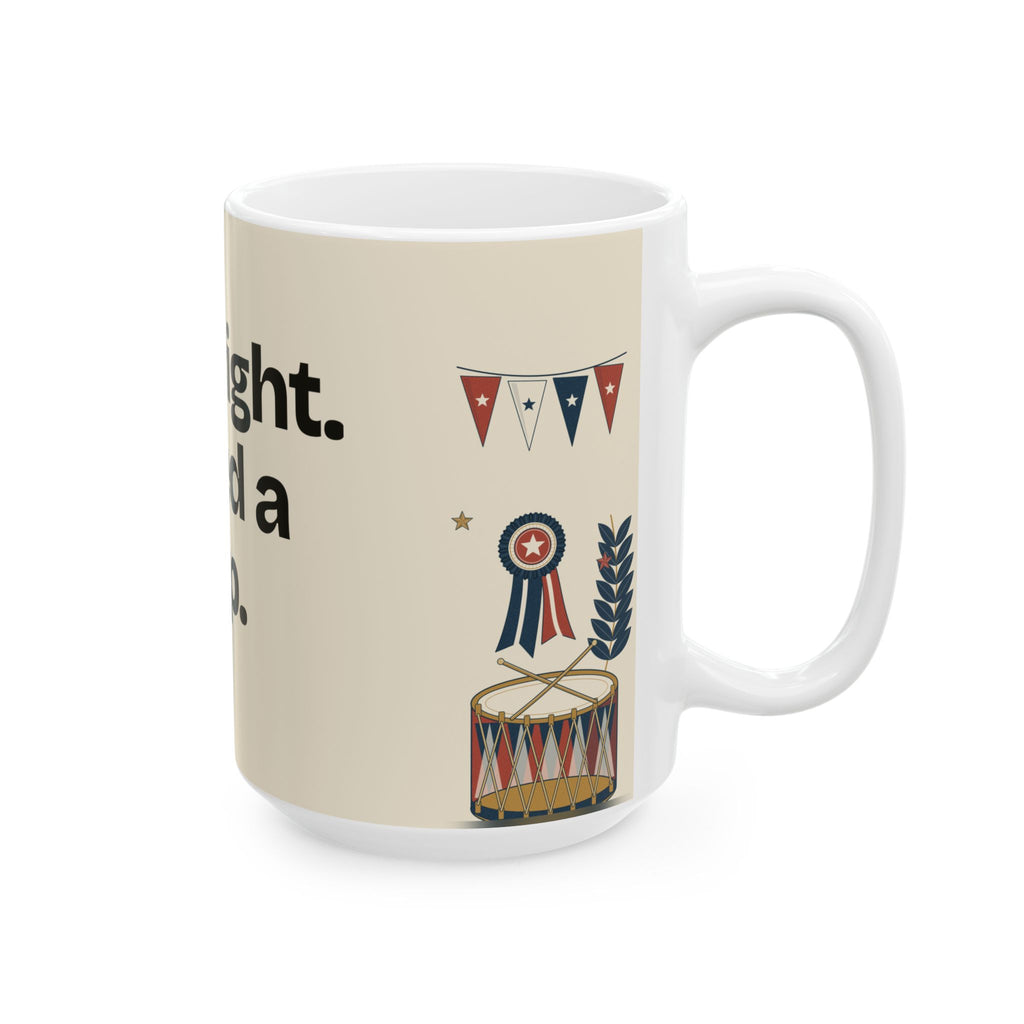 Left. Right. I Need a Nap — Politics Coffee Mug