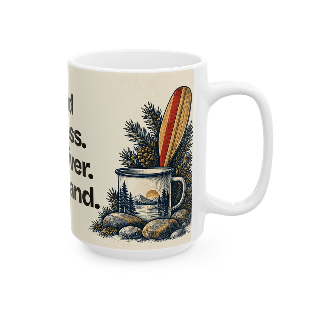 Good Process. Bad River. Next Hand — Good Decisions Coffee Mug