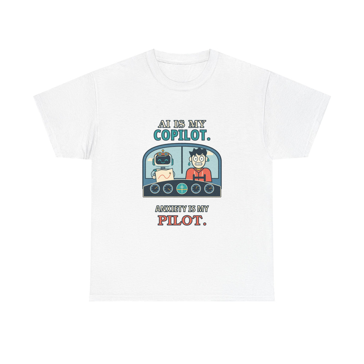 AI Is My Copilot — AI T-Shirt