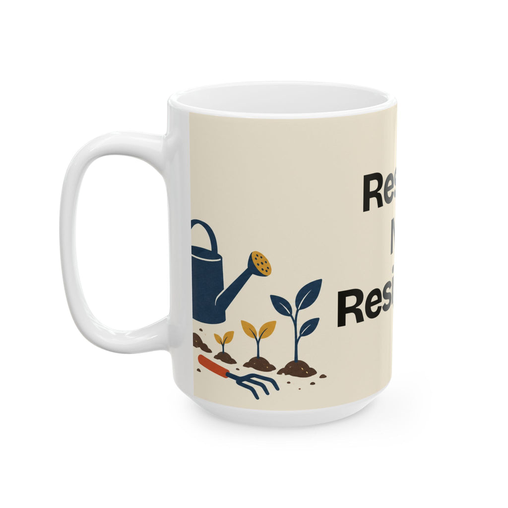 Resting. Not Resigning — Motivation Coffee Mug
