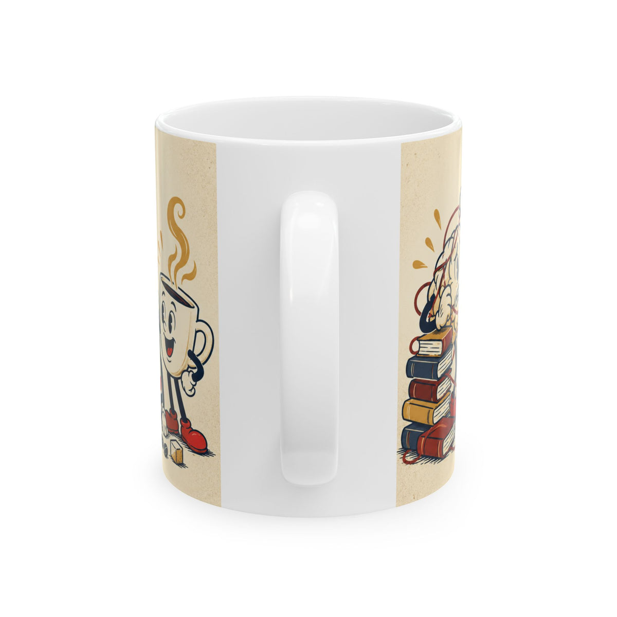 Overthinking. Now in Premium — Humor Coffee Mug