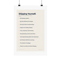 Ten Notes on Shipping Yourself — Product You Manifesto Poster