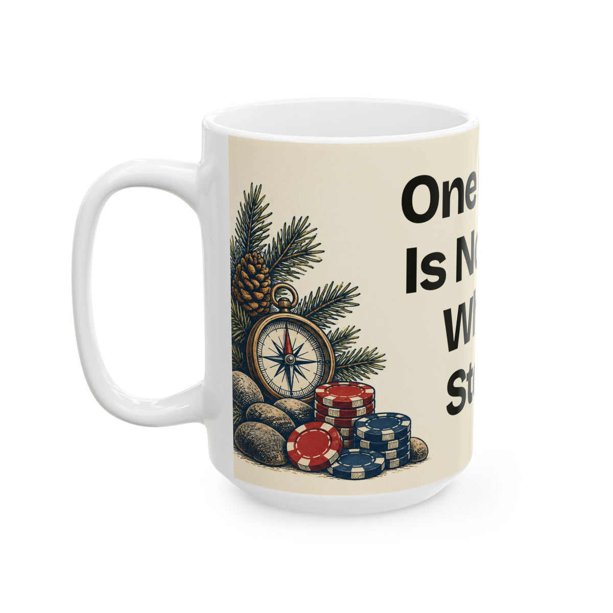 One Hand Is Not the Whole Story — Good Decisions Coffee Mug