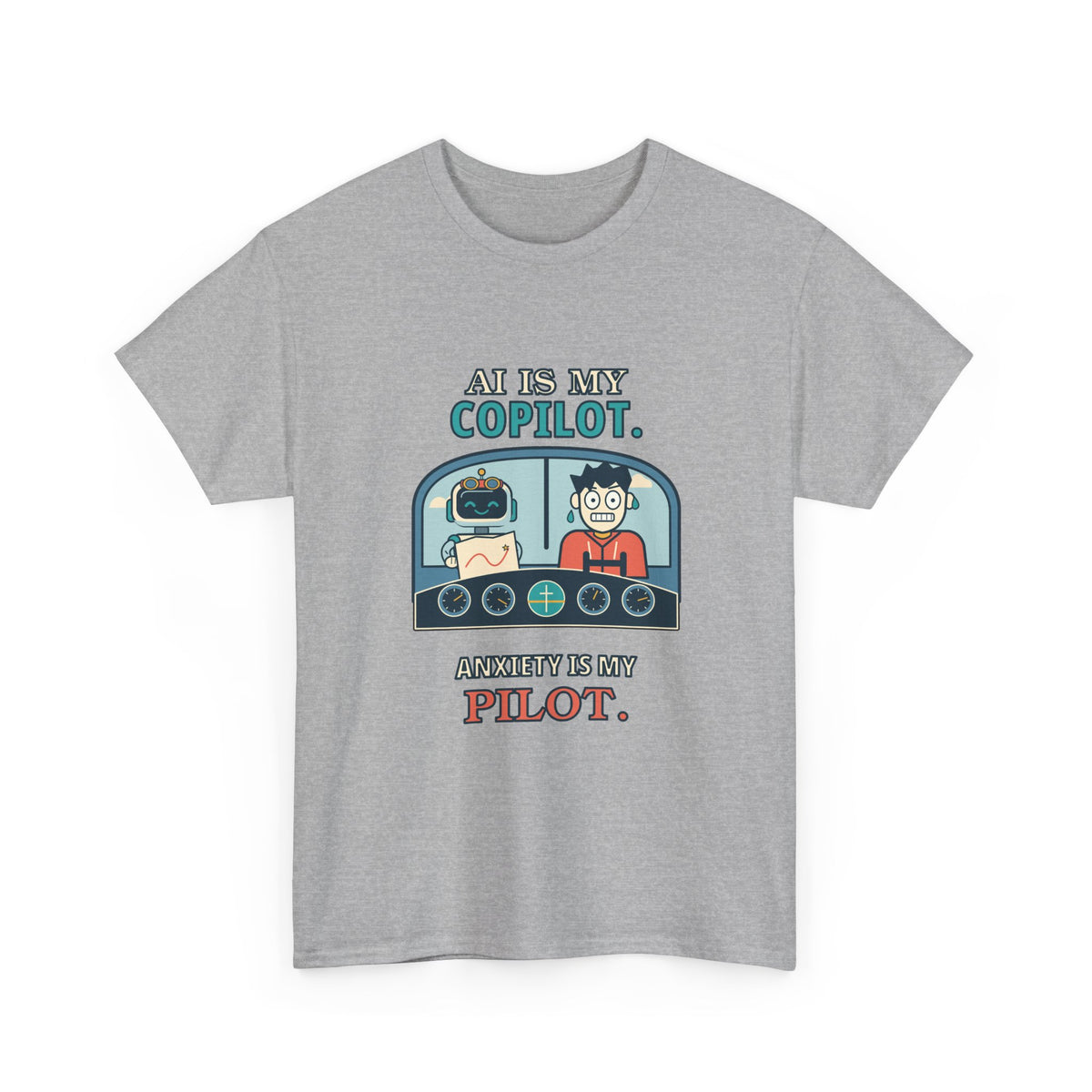 AI Is My Copilot — AI T-Shirt