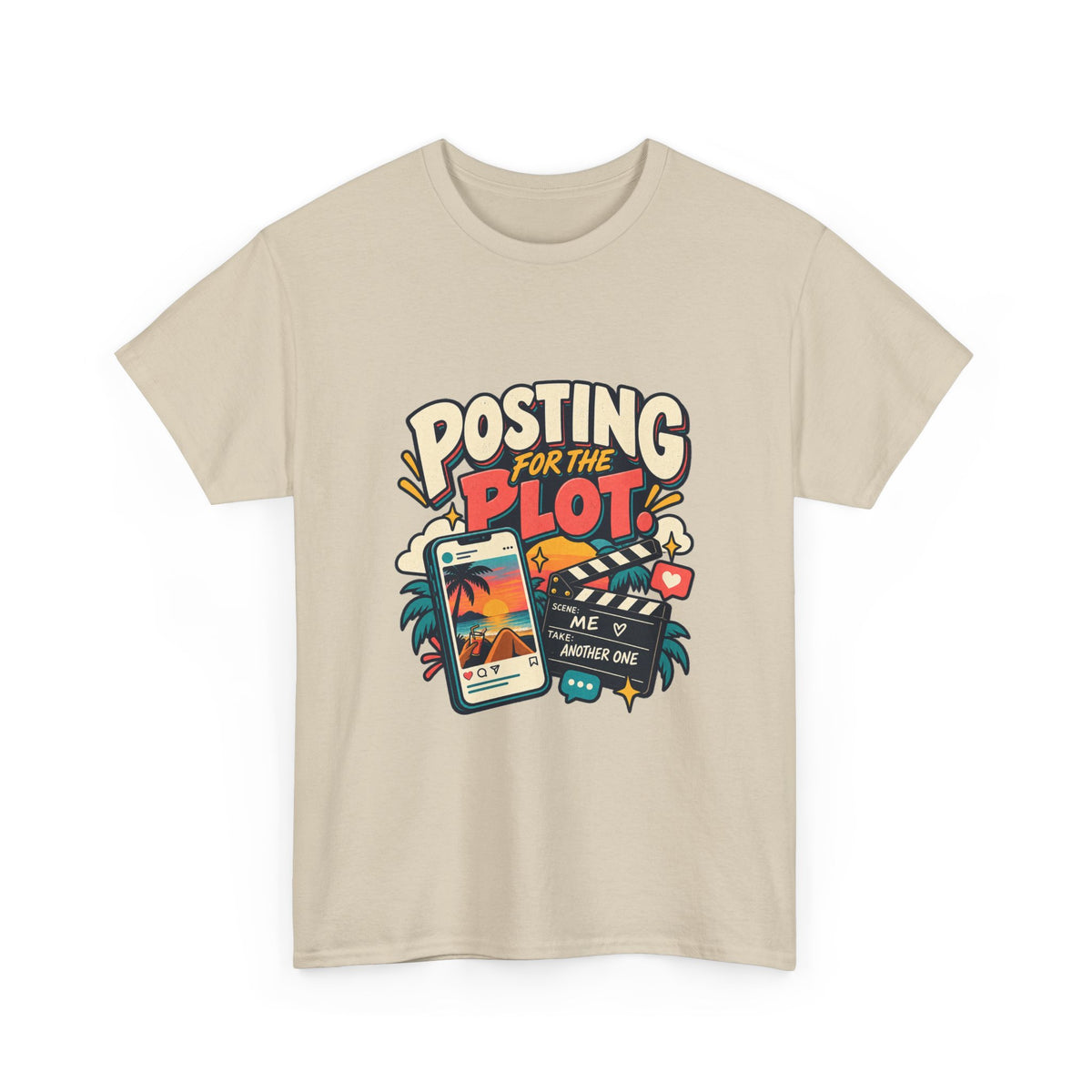 Posting for the Plot — Social Media T-Shirt