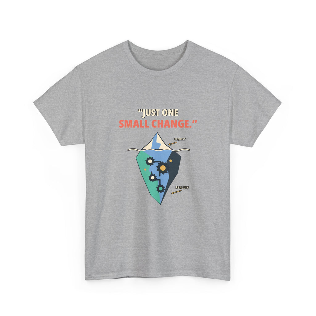 One Small Change — Product Management T-Shirt
