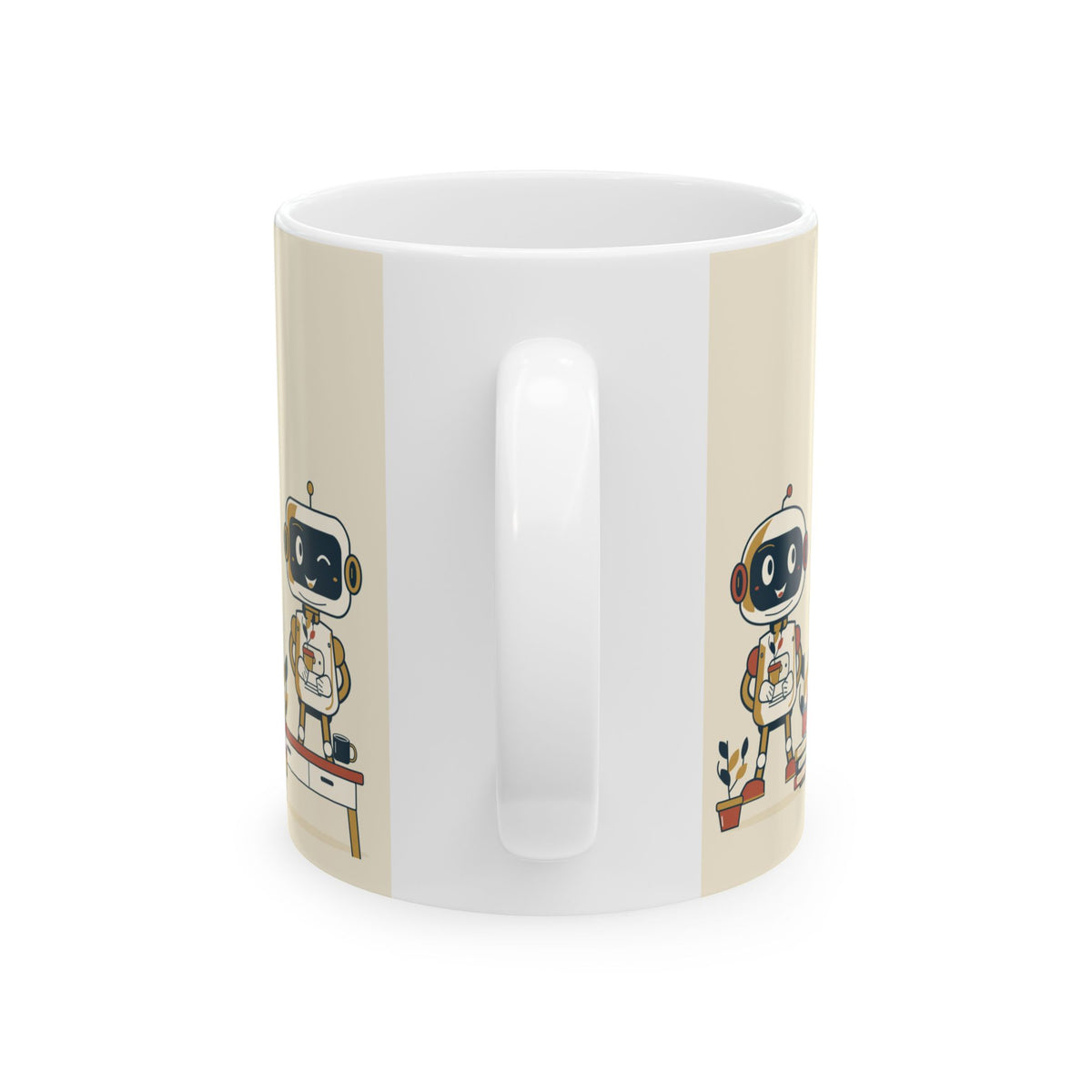My Other Brain Lives in the Cloud — AI Coffee Mug