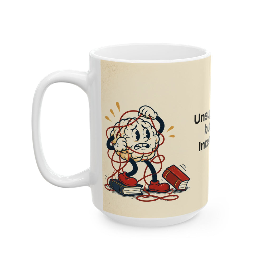 Unsupervised, but Well-Intentioned — Humor Coffee Mug