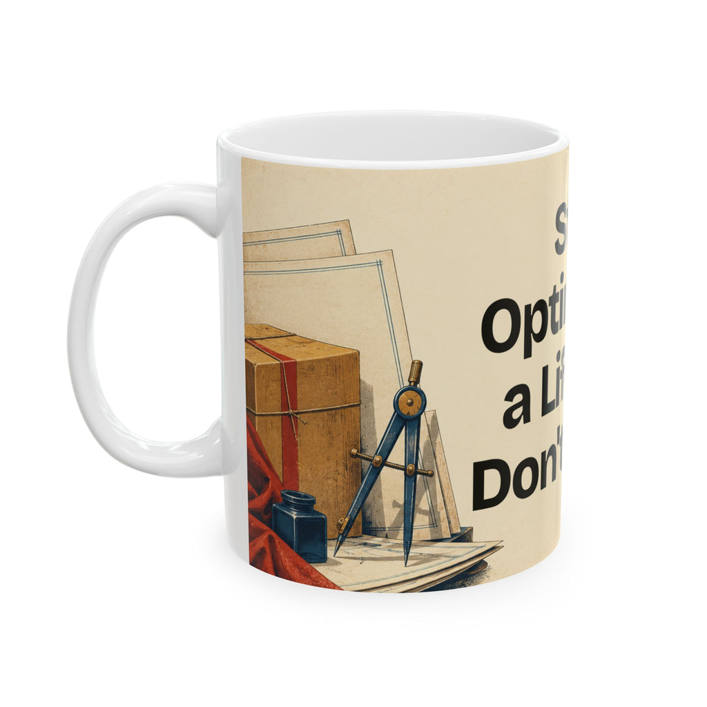 Stop Optimizing a Life You Don't Want — Product You Coffee Mug