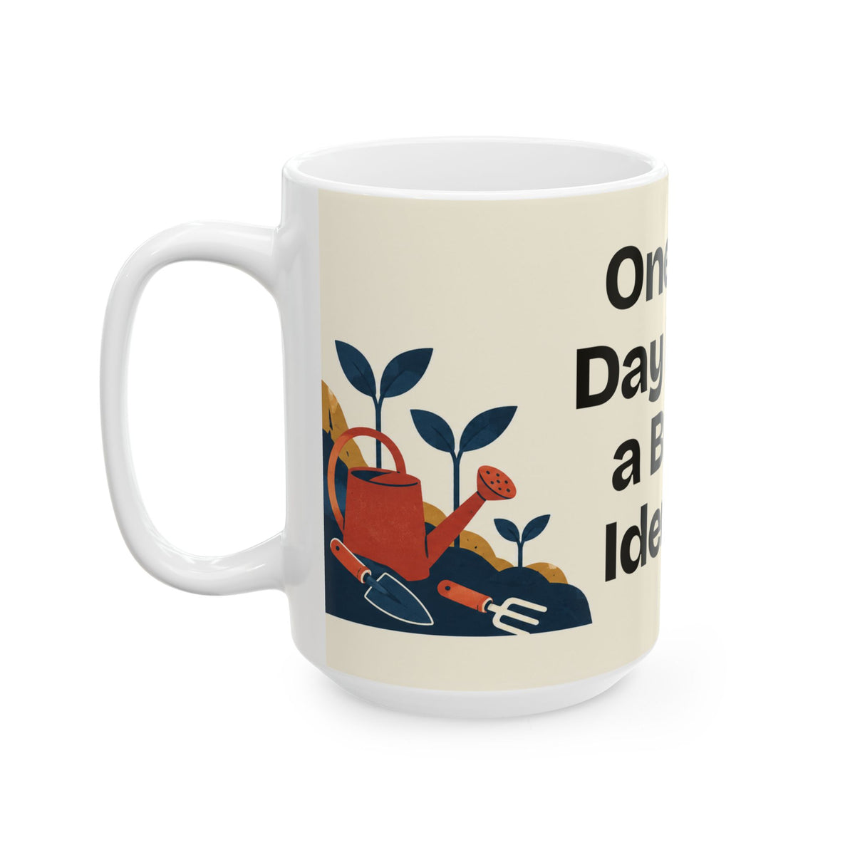 One Bad Day Is Not a Brand Identity — Motivation Coffee Mug