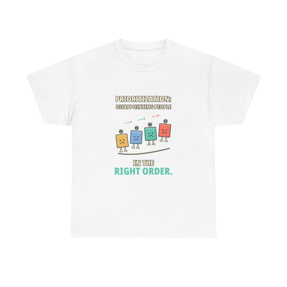 Prioritization — Product Management T-Shirt