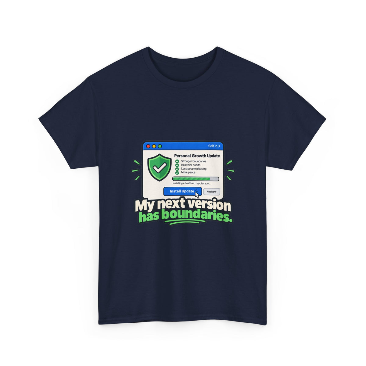 Self 2.0: Personal Growth Update — Product You T-Shirt