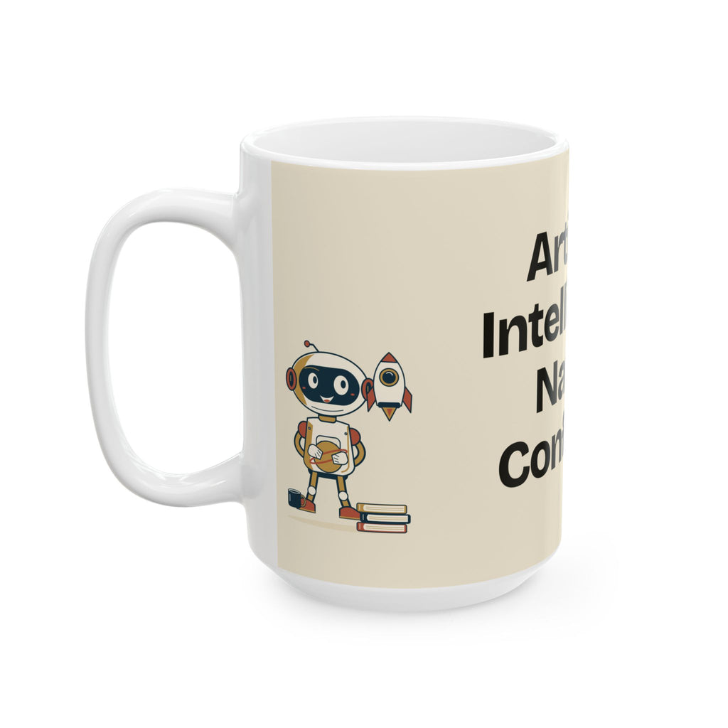 Artificial Intelligence. Natural Confusion — AI Coffee Mug