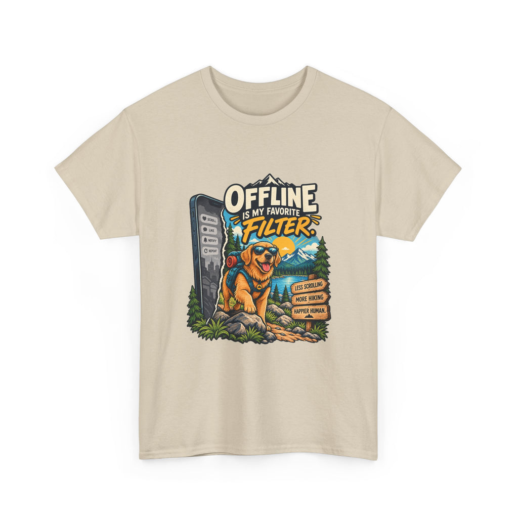 Offline Is My Favorite Filter — Social Media T-Shirt