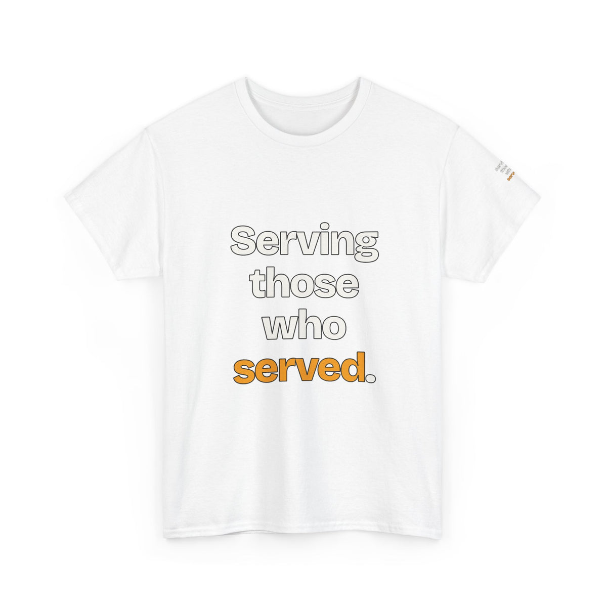 Serving Those Who Served — Praetorian League T-Shirt