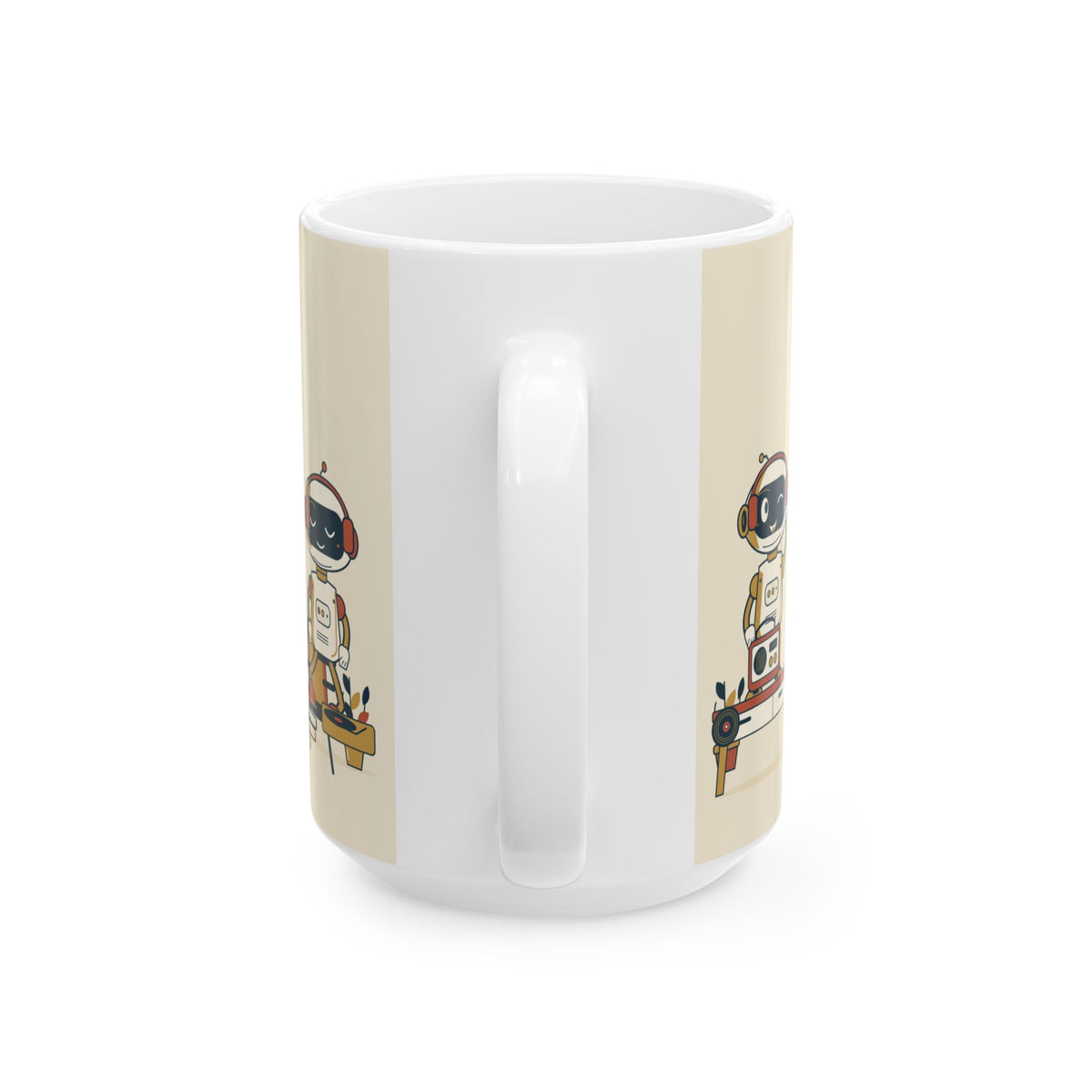 Powered by Coffee and Questionable Prompts — AI Coffee Mug