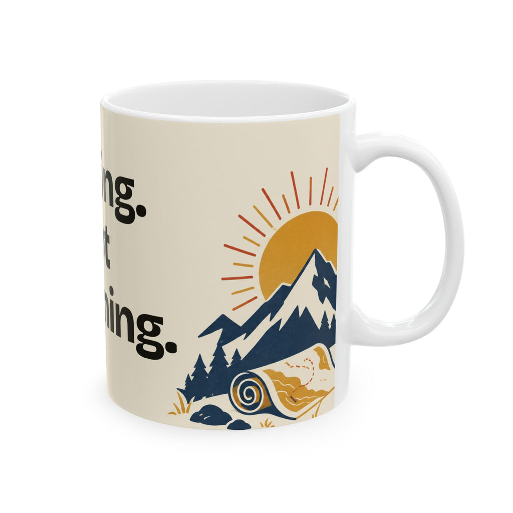 Resting. Not Resigning — Motivation Coffee Mug