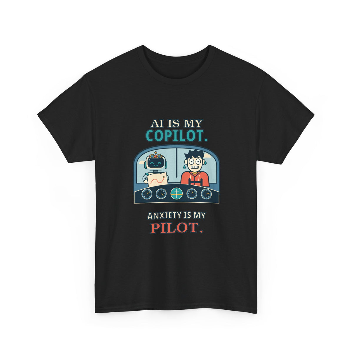 AI Is My Copilot — AI T-Shirt