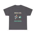 Build Less. Solve More. — Product Management T-Shirt