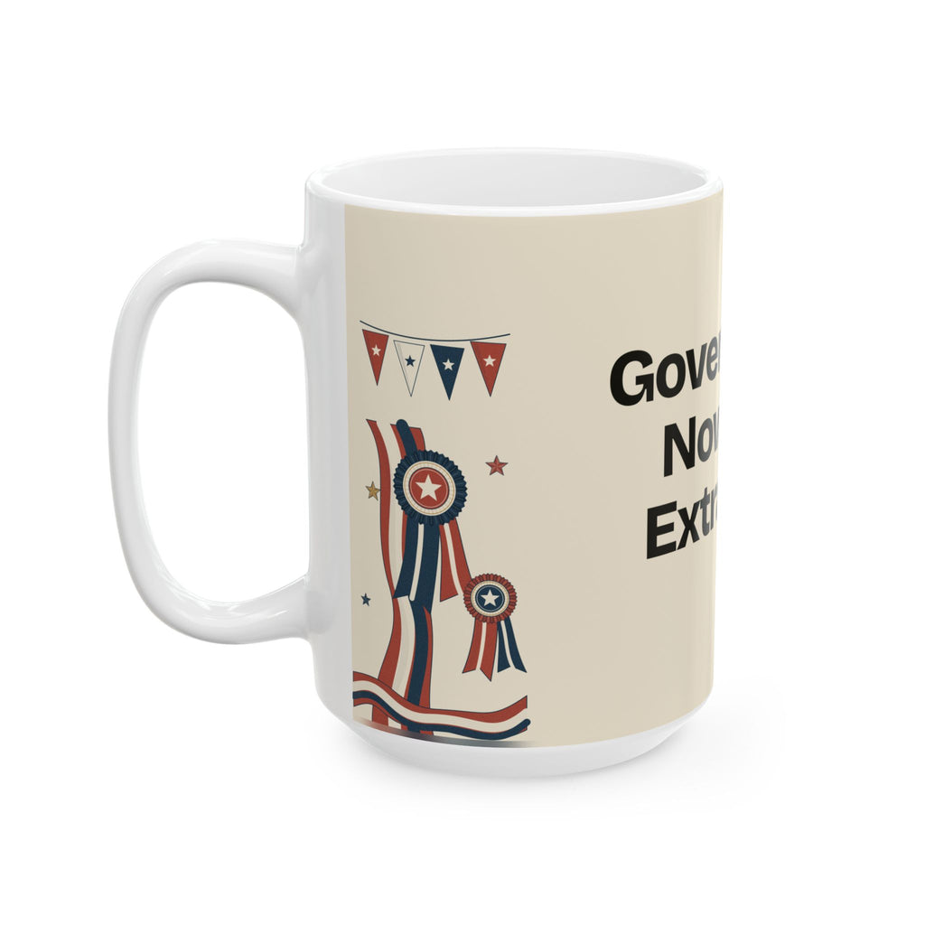 Government: Now with Extra Spin — Politics Coffee Mug