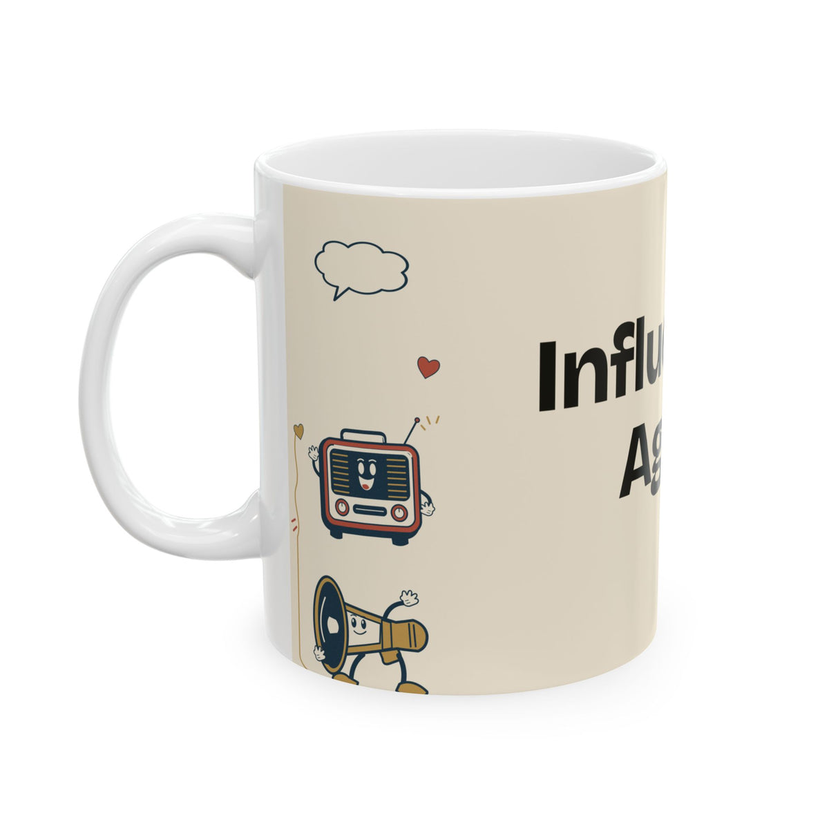 Influenced Again — Social Media Coffee Mug