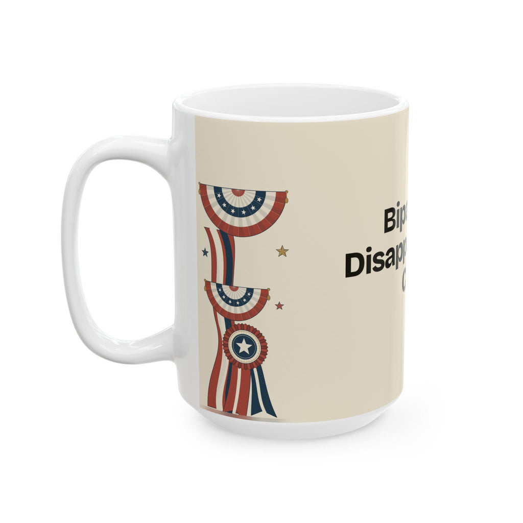 Bipartisan Disappointment Club — Politics Coffee Mug