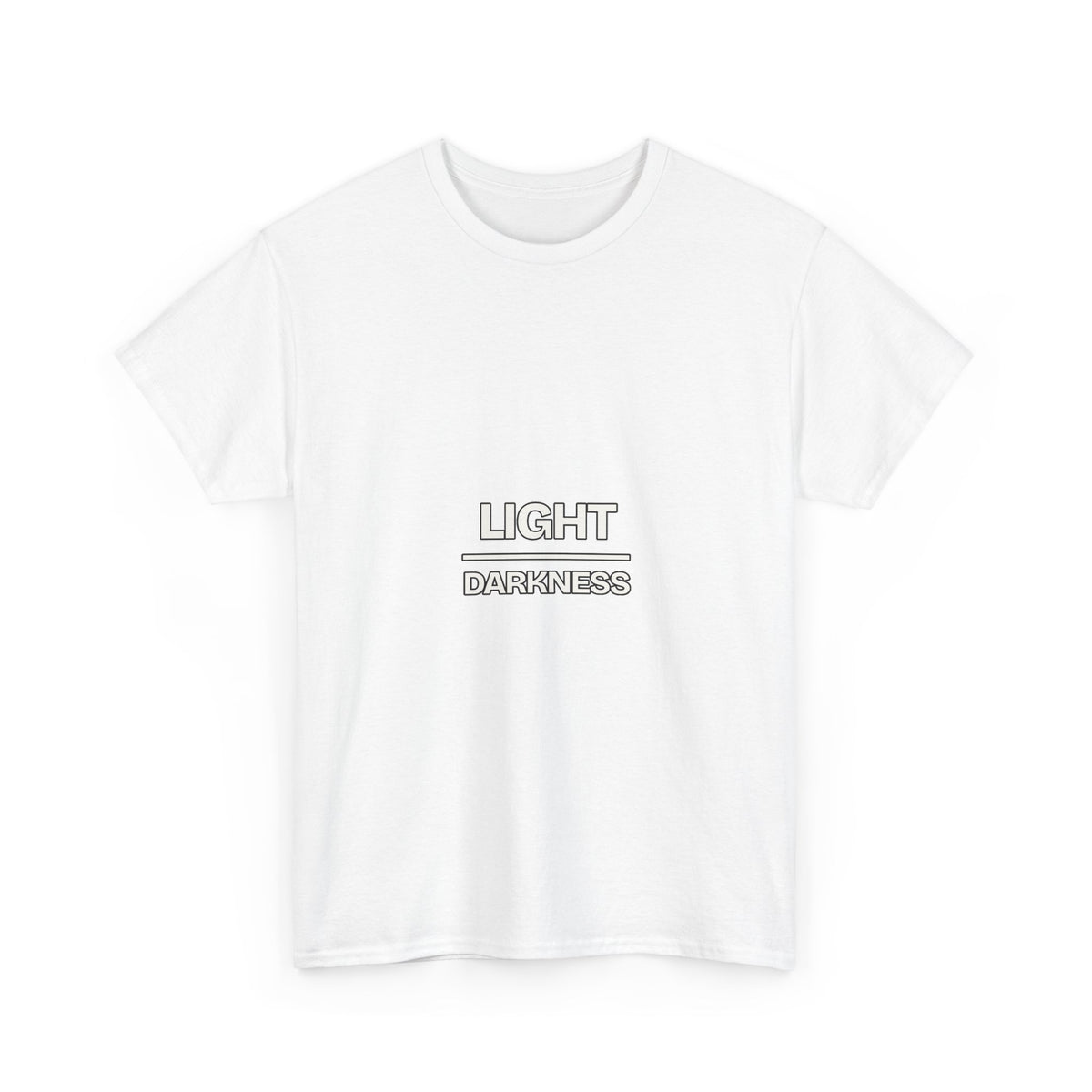 Light Over Darkness — Motivation T-Shirt