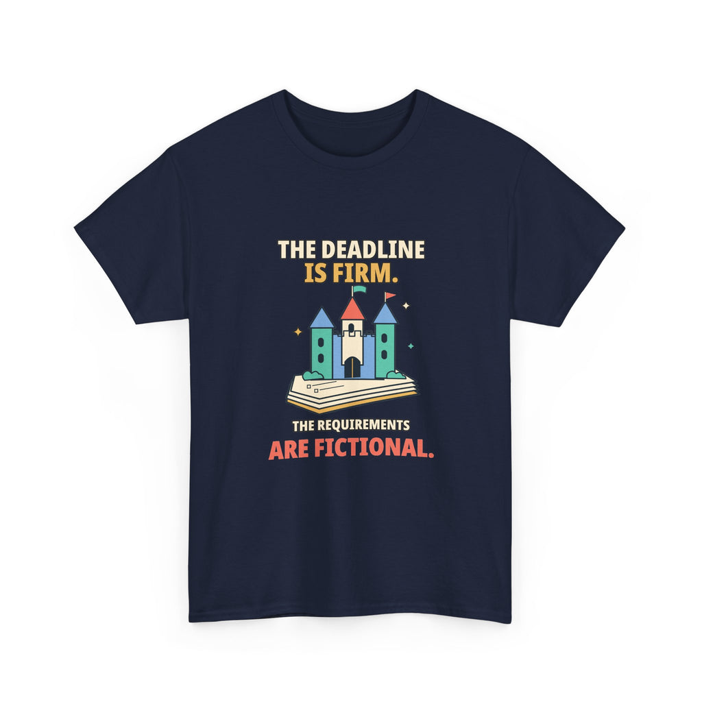 Fictional Requirements — Product Management T-Shirt