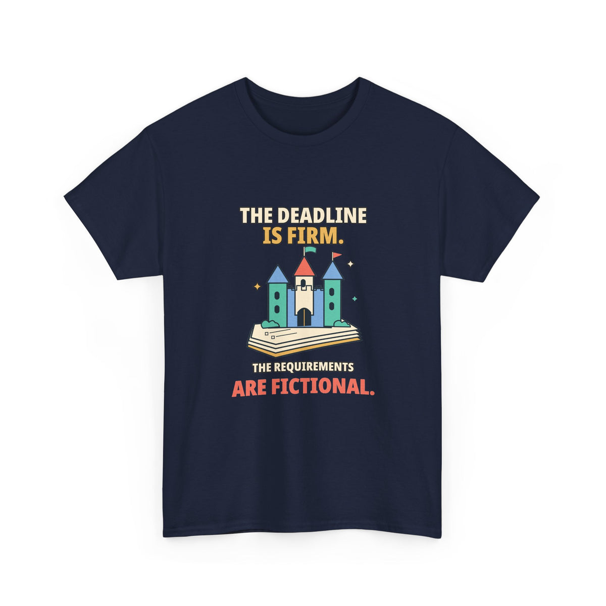 Fictional Requirements — Product Management T-Shirt