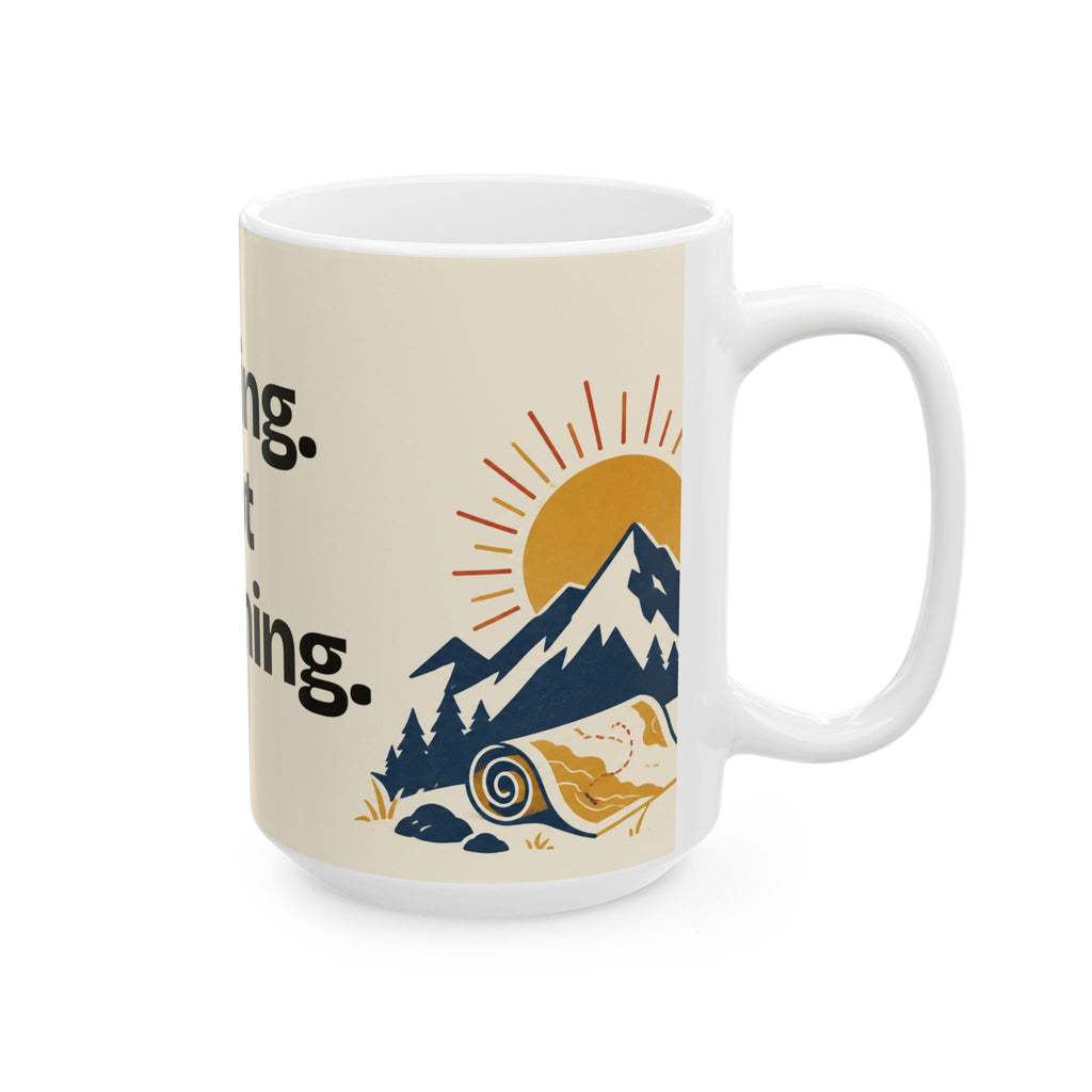 Resting. Not Resigning — Motivation Coffee Mug