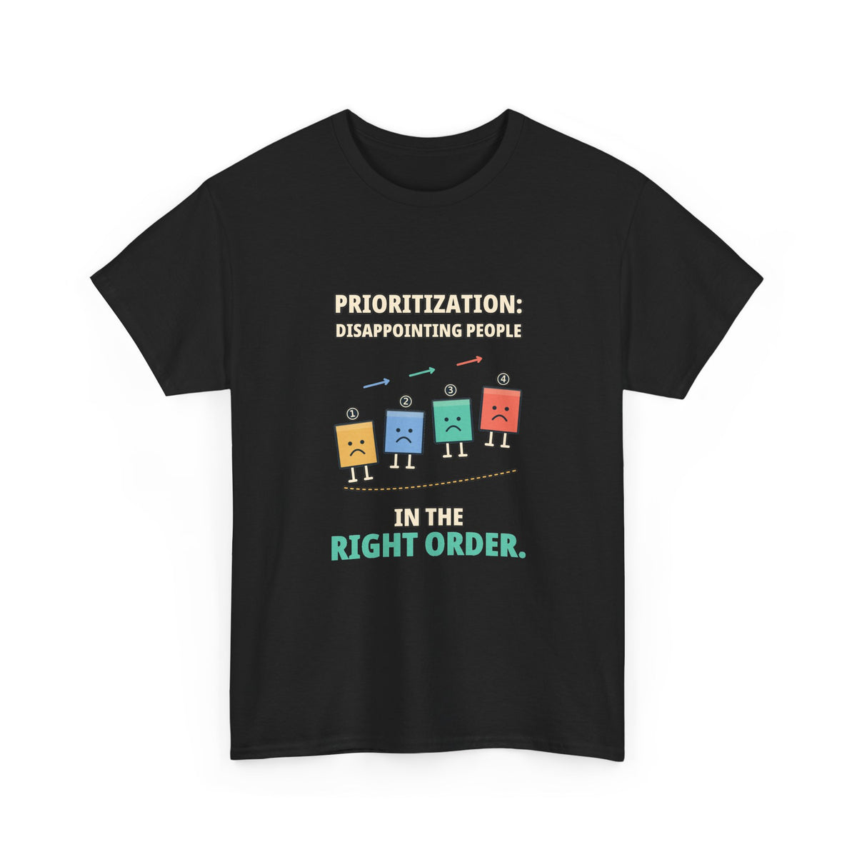 Prioritization — Product Management T-Shirt