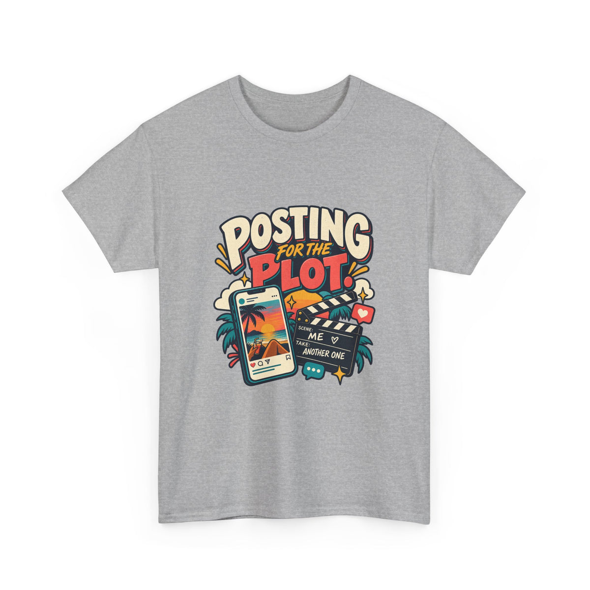 Posting for the Plot — Social Media T-Shirt