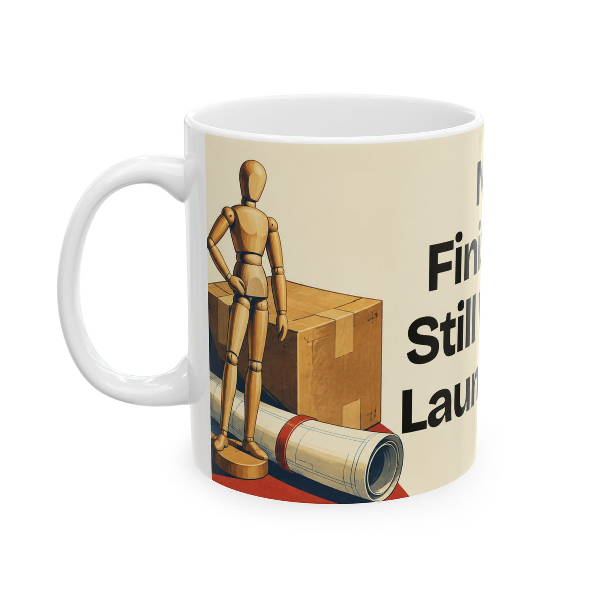 Not Finished. Still Worth Launching — Product You Coffee Mug