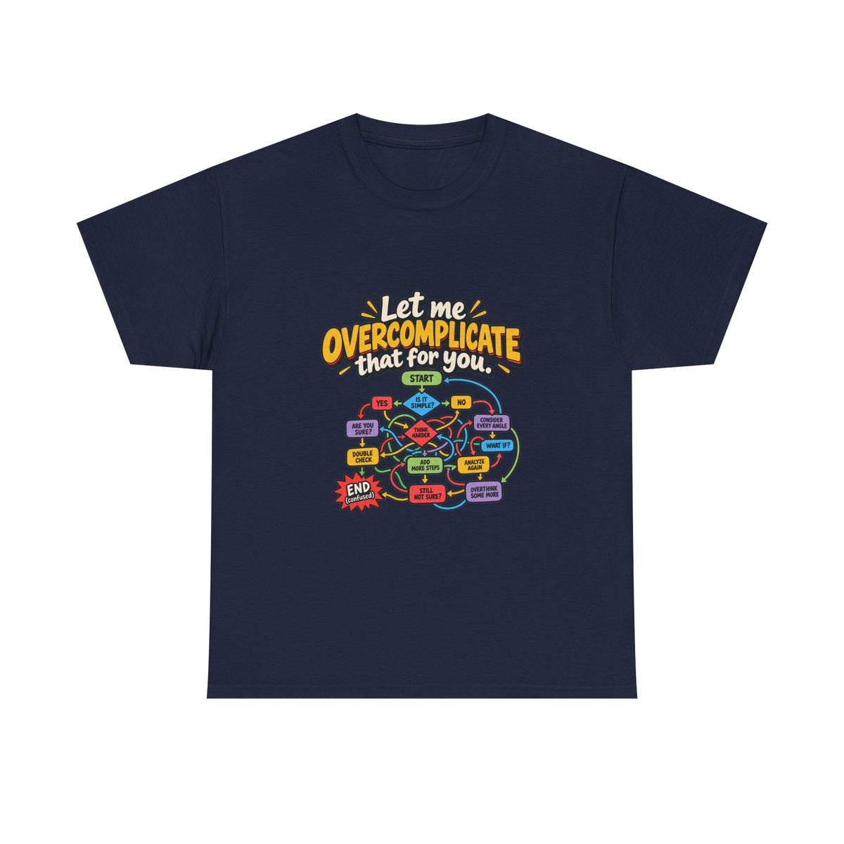 Let Me Overcomplicate That for You — Humor T-Shirt