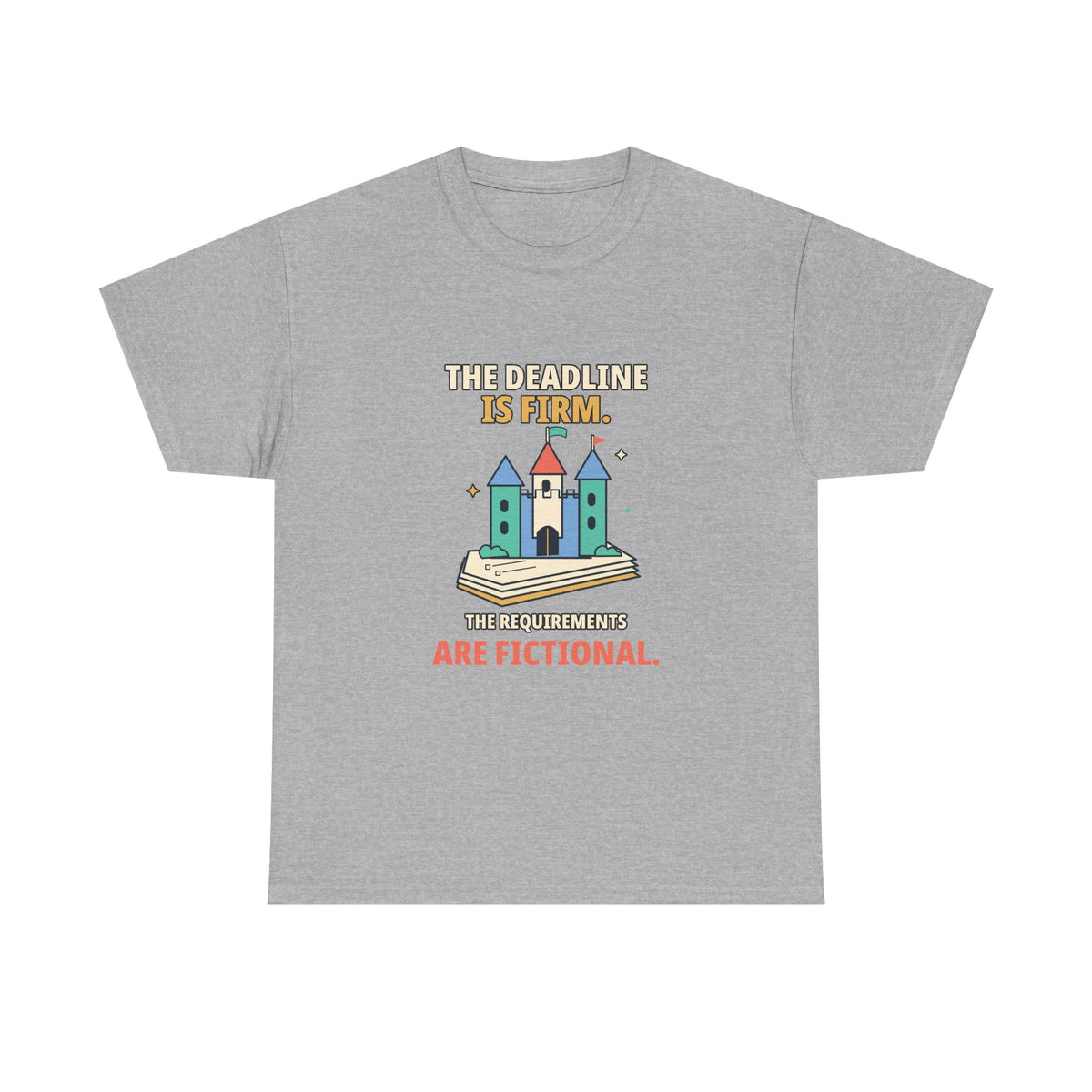 Fictional Requirements — Product Management T-Shirt