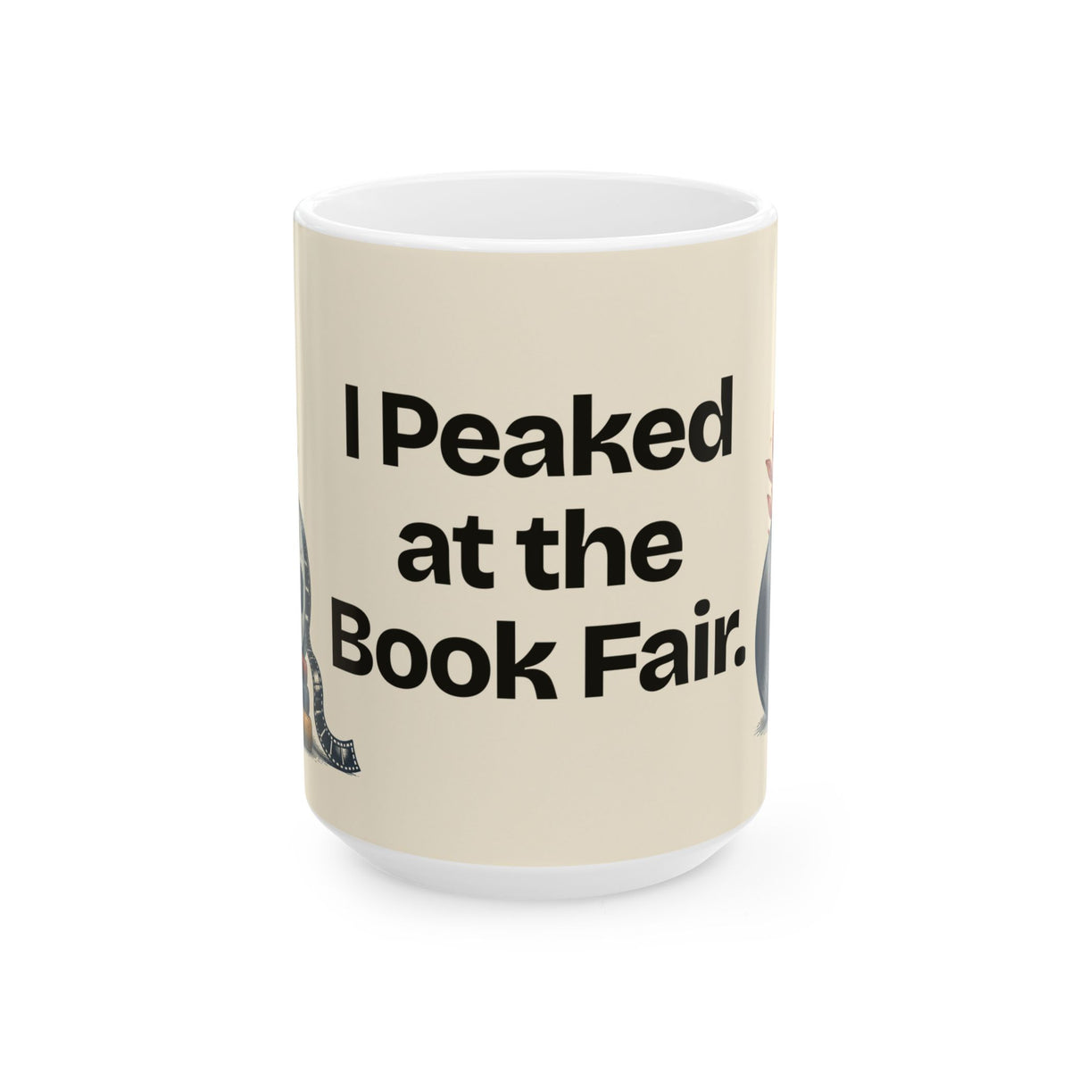 I Peaked at the Book Fair — Culture Coffee Mug