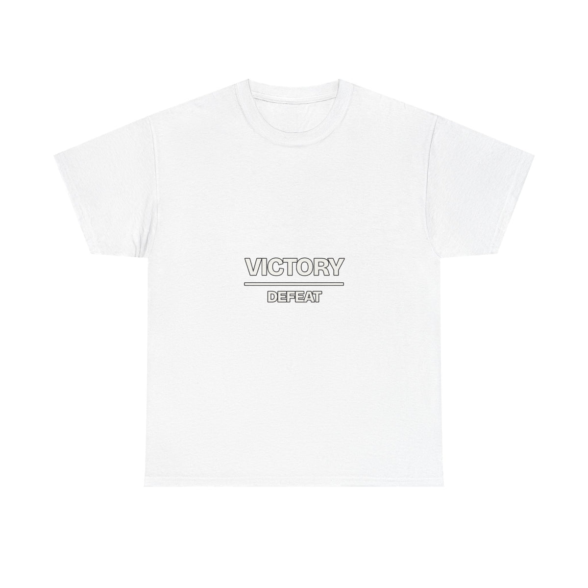 Victory Over Defeat — Motivation T-Shirt