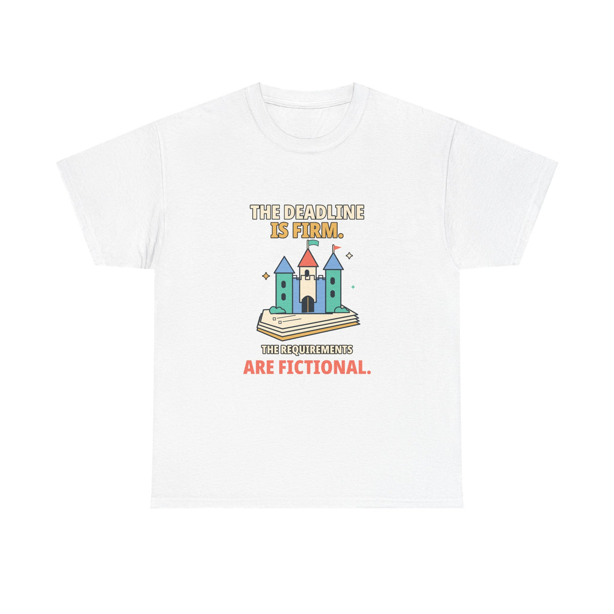 Fictional Requirements — Product Management T-Shirt
