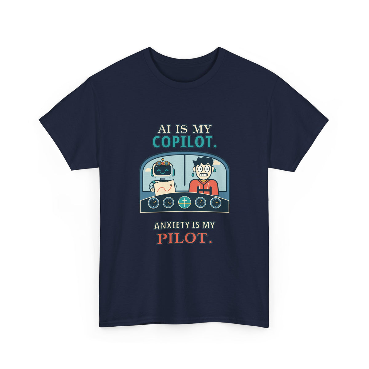 AI Is My Copilot — AI T-Shirt