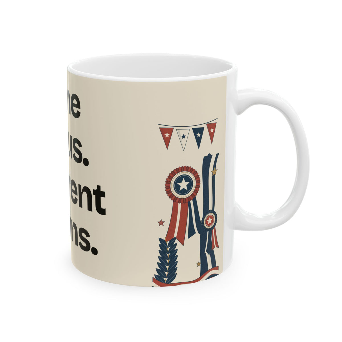 Same Circus. Different Clowns — Politics Coffee Mug